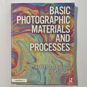 "Basic Photographic Materials and Processes" - Colorful Cover